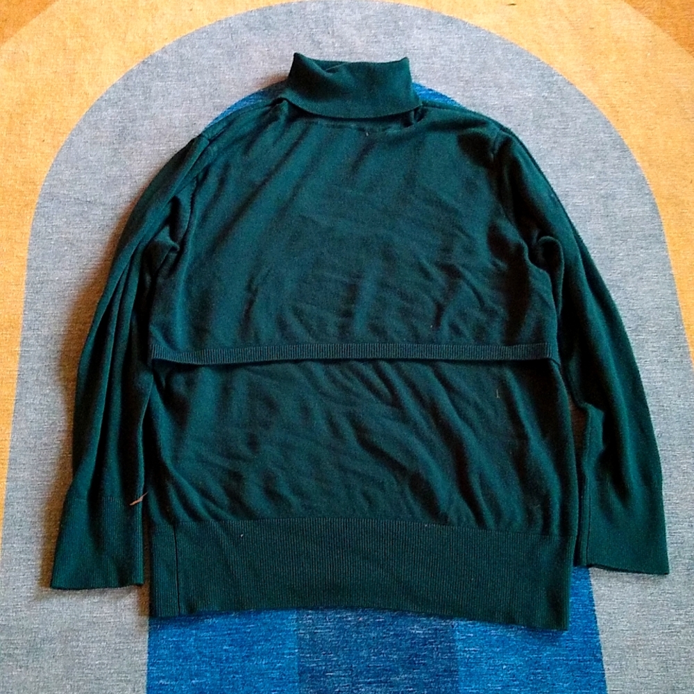 Turtleneck Nursing Sweater